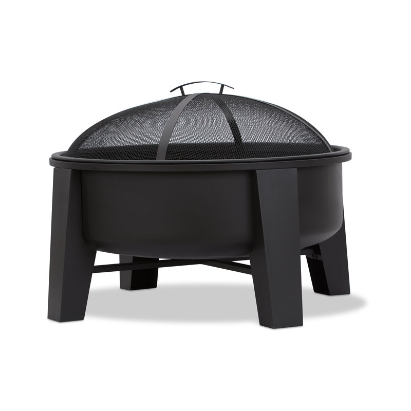 Forsyth Wood Burning Fire Pit By Real Flame
