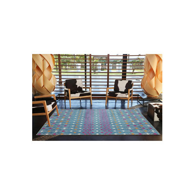 Tapis bleu Baklava