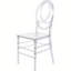 Chaise d’appoint empilable en croix à dossier en croix Horrell