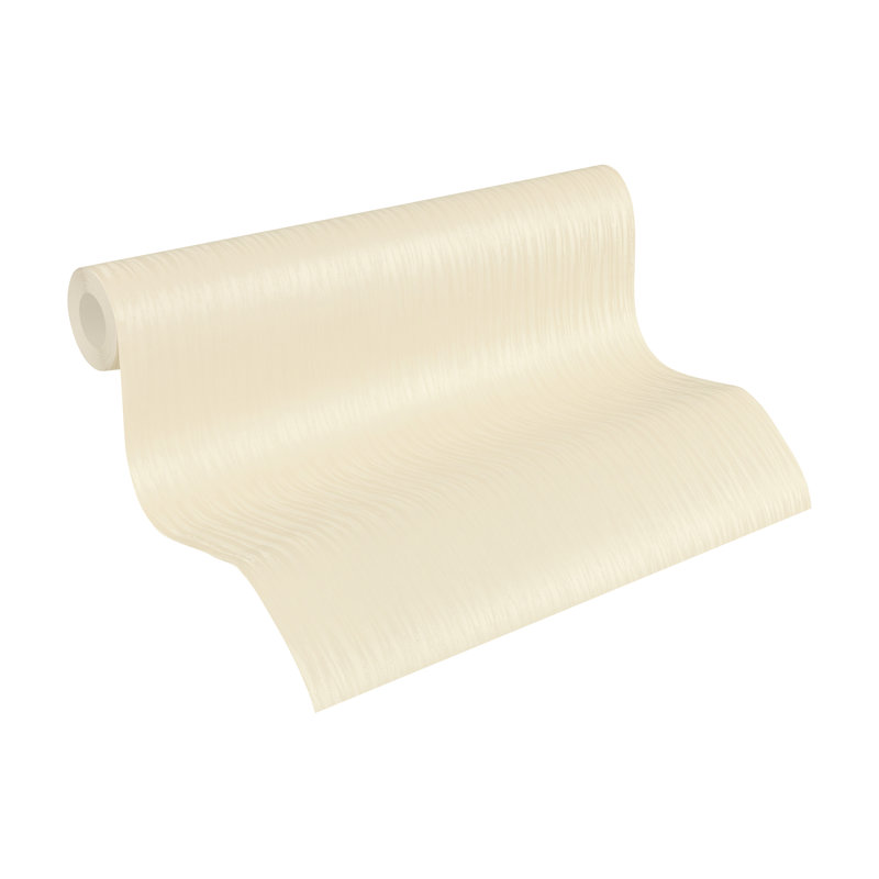 Luxury 10.5m x 53cm Wallpaper, Cream