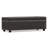 Kingsley 48"W Upholstered Vegan Leather Transitional Rectangular Lift-Up Storage Ottoman Bench with Nailhead Trim-1763186050