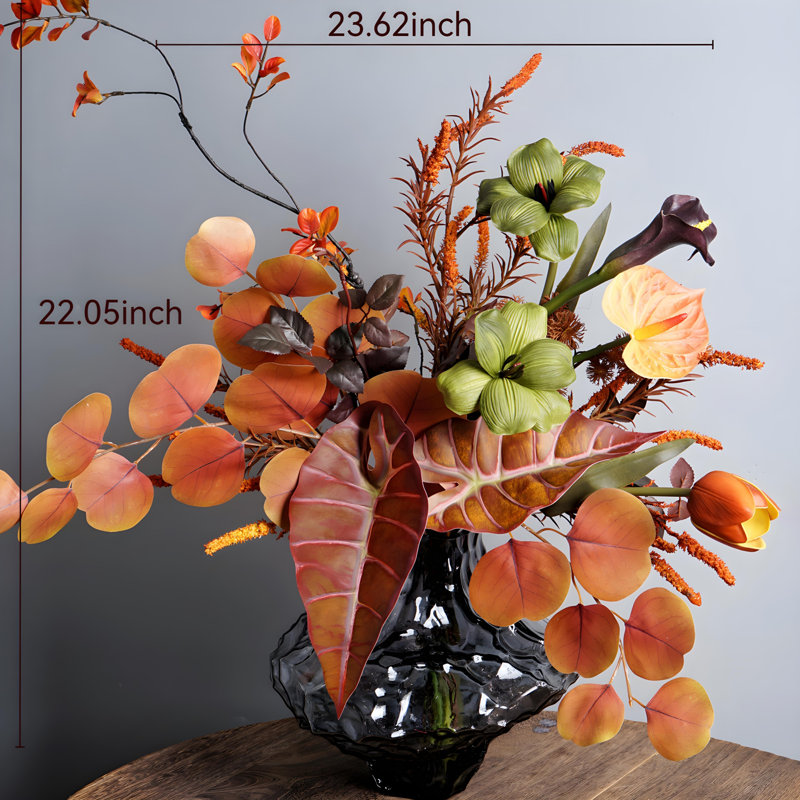 Ornements de fleurs simulées