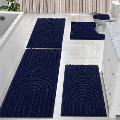 Tapis de bain absorbant (ensemble de 5)