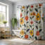 Ringed Florals - Rideau de douche Premium-136452899