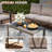 7 Person Outdoor sofa set Aluminum Patio Conversation Set with Coffee Table-1377308494-1377308490