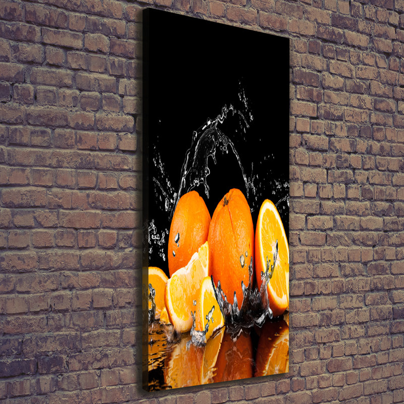 Oranges - Wrapped Canvas Print