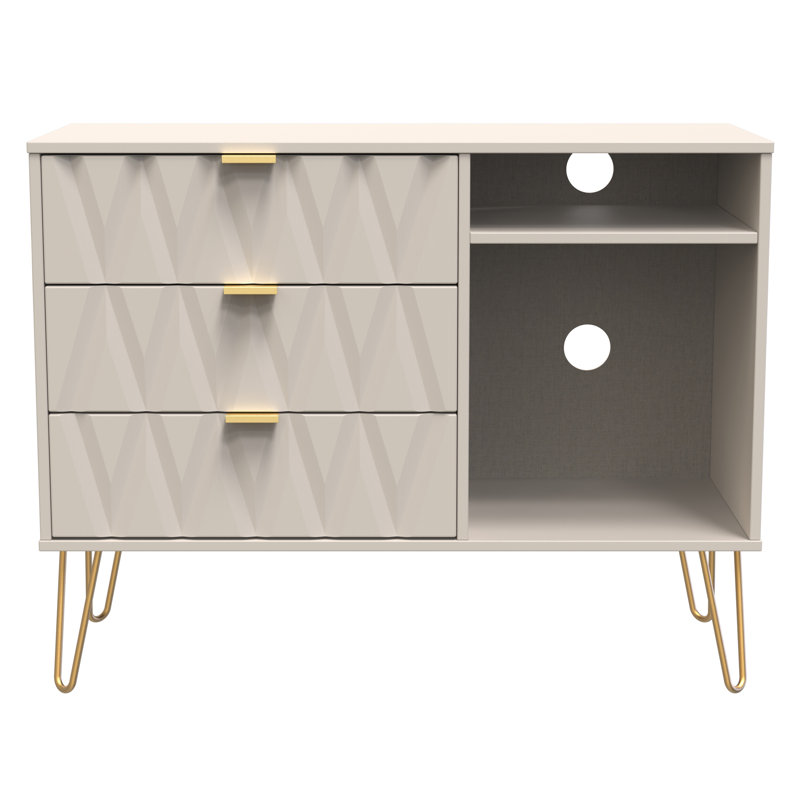 Taivon 3 Drawer TV Unit