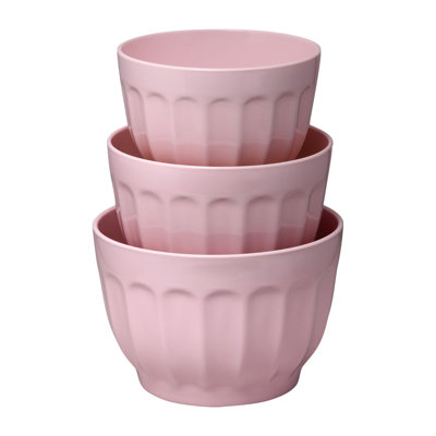Latte Melamine Nested Mixing Bowl Set