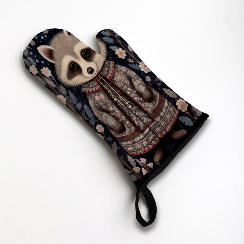 Fourre-tout raton laveur Folk Art