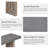 59" Wood Entryway Console Table With Side Shapes-2052807556