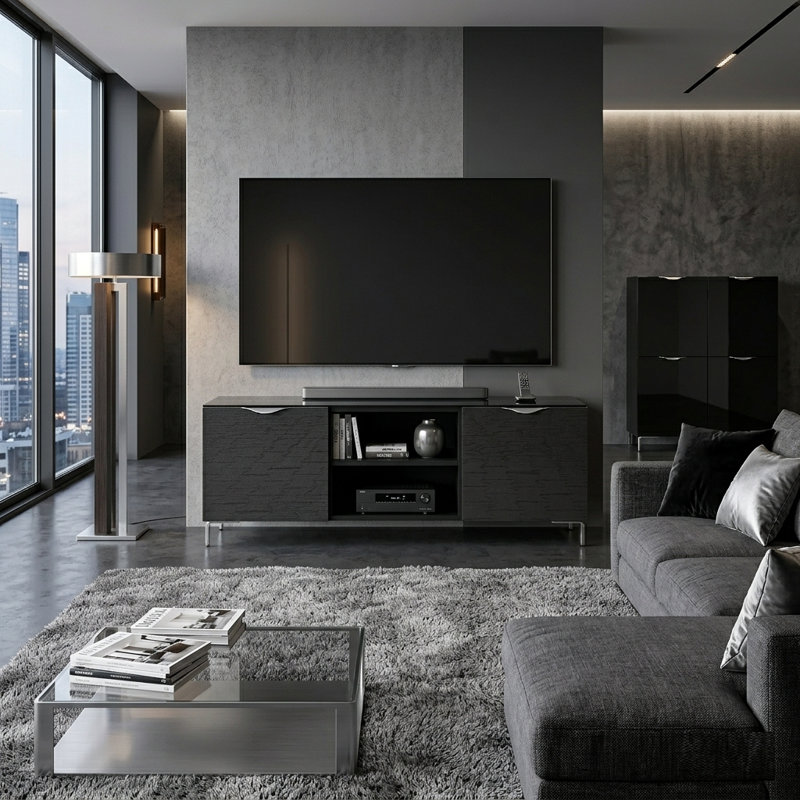 Laputz Unfinished TV Stand for TVs up to 65"