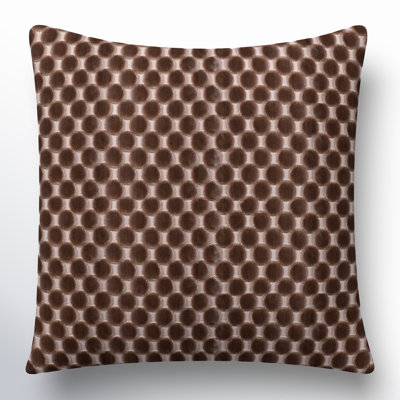 Nirvan Velvet Dot Throw Pillow