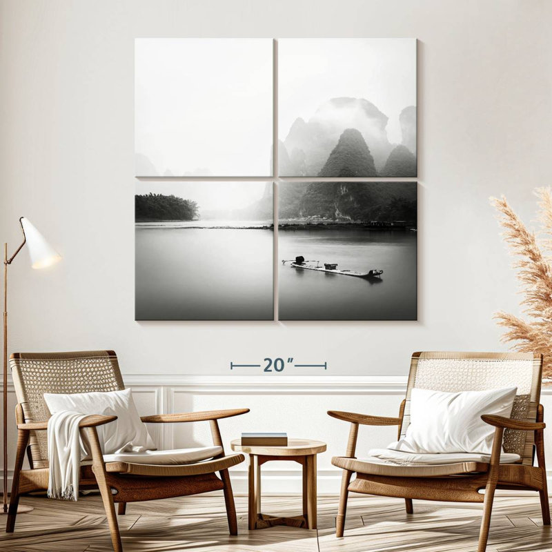 Kerrick Li River I, 57" H x 57" W