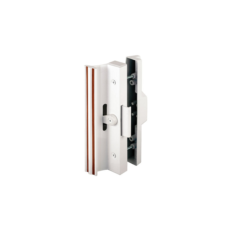 Ensemble de poignées pour porte coulissante moulée sous pression FHC C1116 - paquet de 1 - blanc (1 ensemble)