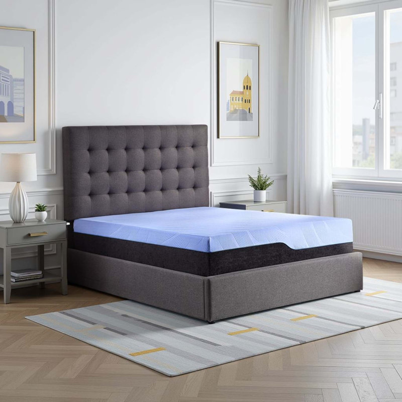 12 Inch Hybrid Cooling Gelcare Memory Foam And Coil Adult Mattress, King