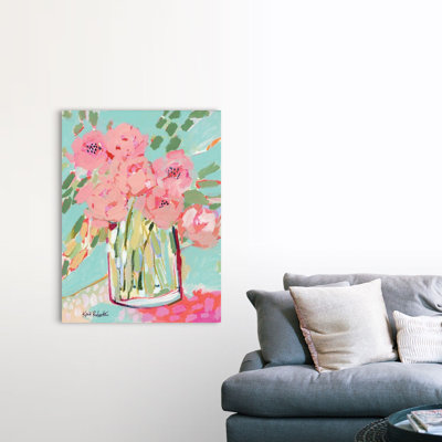" Hot Pink Summer " by Kait Roberts Painting Print