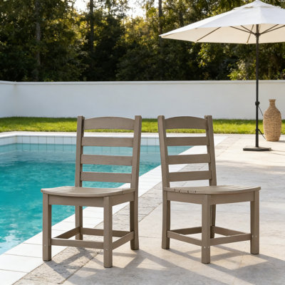 Ensemble de 2 chaises d'extérieur Vetjk