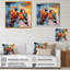 «Vibrant Duets Parrots I» sur toile-2041360631-2041360630