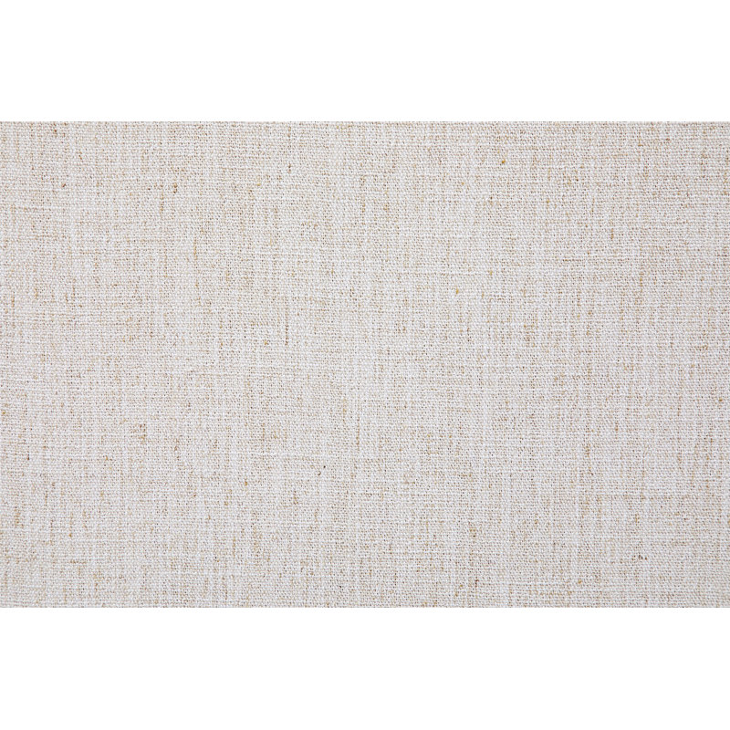 Chaise de bar rembourrée (ensemble de 2), Blanc, Chêne
