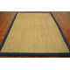 Auckland Natural/Blue Area Rug