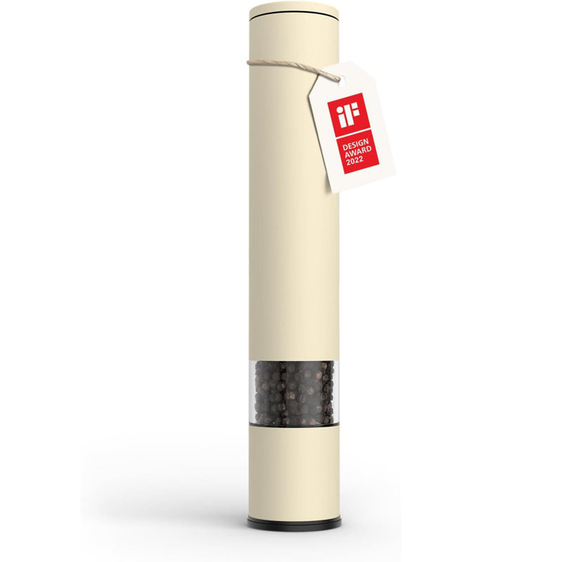 Brand Pepper Mill, Beige