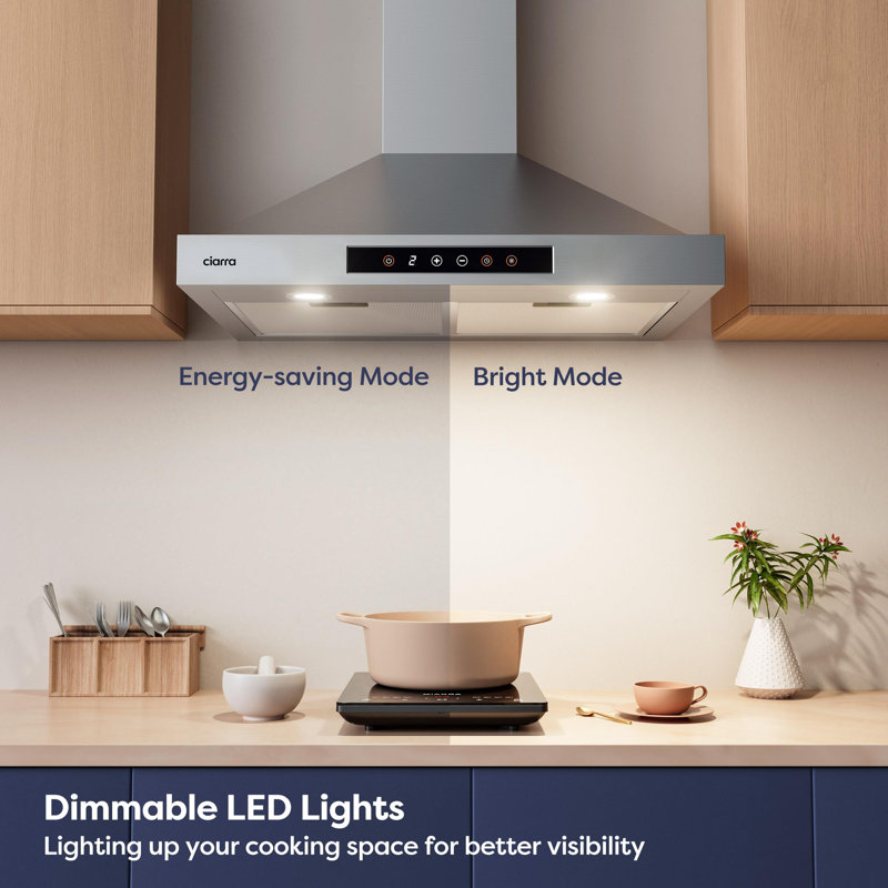 Jeremy Cass LLC Ductless (Non-Vented) Wall Range Hood