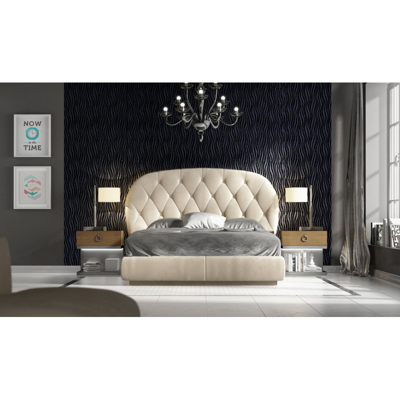 Annalya Upholstered Platform Bed, King