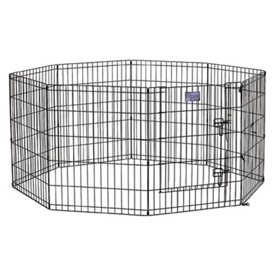 MidWest Homes for Pets E-Coat Exercise Pen w/Door for Dogs