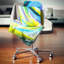 Vibrant Brushstrokes - Coussin imprimé abstrait-30642862-30642865-30735568