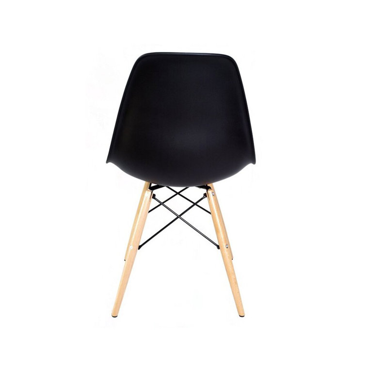 Chaise d'appoint Carman, Noir, noir, noir, noir