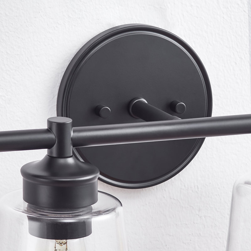 Abayomi Dimmable Vanity Light, Black, 3