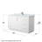 Icon 60" Single Bathroom Vanity Set with Mirror-73102678-73102674