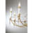 Mayfair 10-Light Chandelier in Warm Brass and Chrome-1397242965-1397242964
