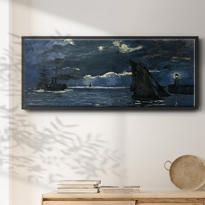 " Seascape Night Effect " Painting Print