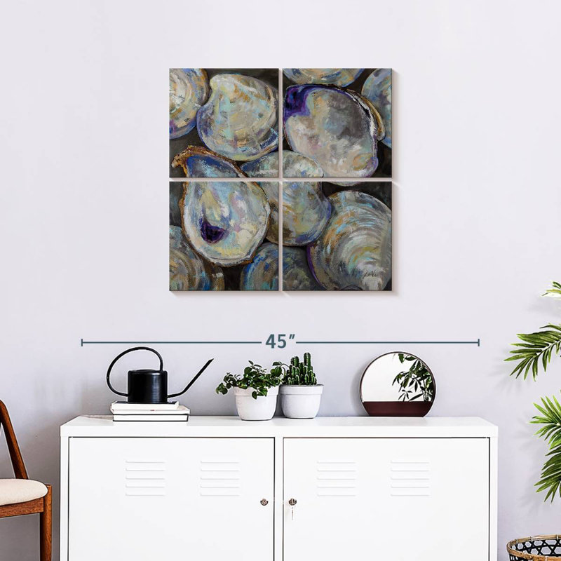Brampt Lost Oyster, 26" H x 26" W