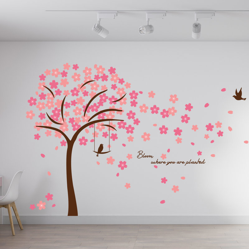 Décalcomanie murale fleur de cerise