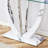 Lorez Glass Top Dining Table-287481745-301307146