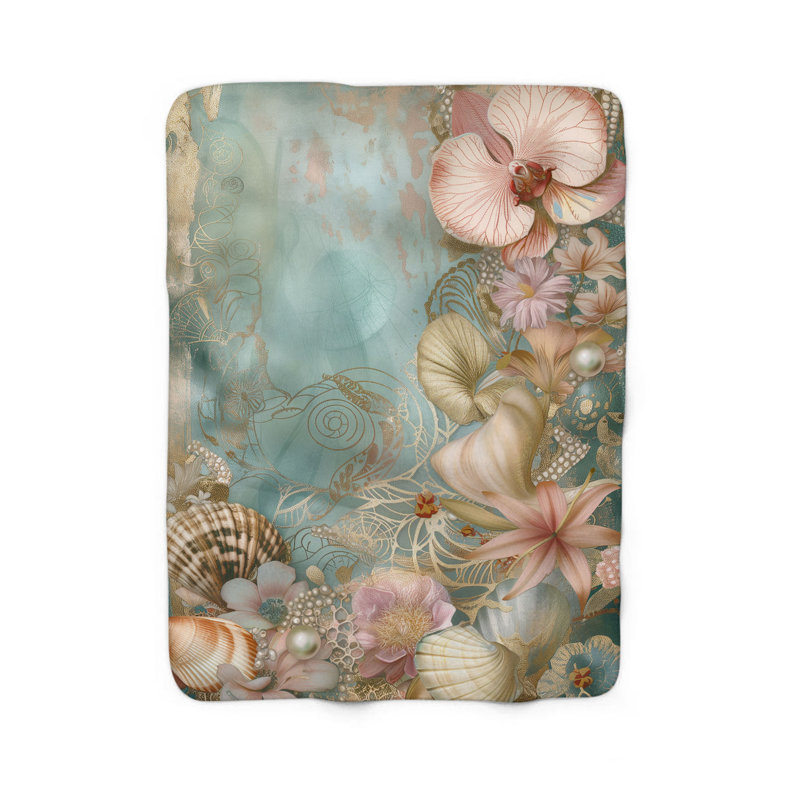 Couverture Seashell Siren Song, L 60 po x l 50 po