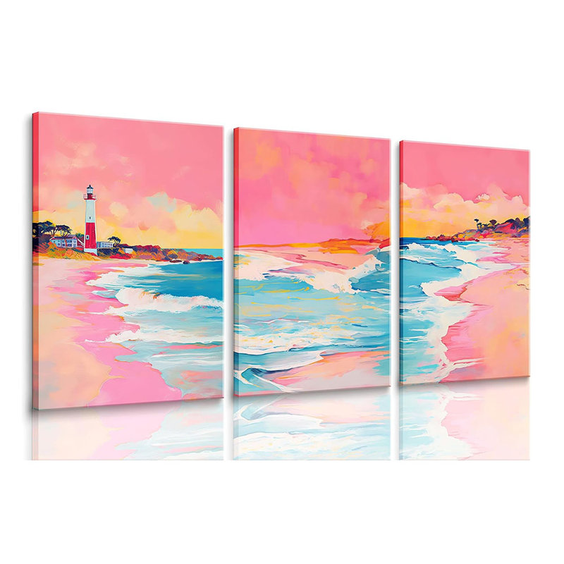 3 Piece Wrapped Canvas Print