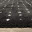 Tapis noir / ivoire à pois géométriques Delfine-2040079011