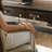 Executive 2-piece Office Suite: 63" Dual-motor Electric Standing Desk With Wireless Charging & Storage + Leather High-back Chair,Brown