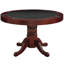 Table de poker 48 po en ardoise avec ensemble de chaise de salle à manger et table à langer de la salle de jeux RAM-102834408