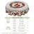 Christmas Santa Claus Design Washable Polyester Tablecloth