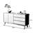 Antique    Solid    Wood    Sideboard