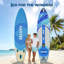 Inflatable Stand Up Paddle Board 335 x 86 x 15 cm – Complete SUP Kit for Adults with Paddle, Backpack, Pump, Non-Slip EVA Deck & Phone Case – Suitable for All Skill Levels – Light Wood Finish