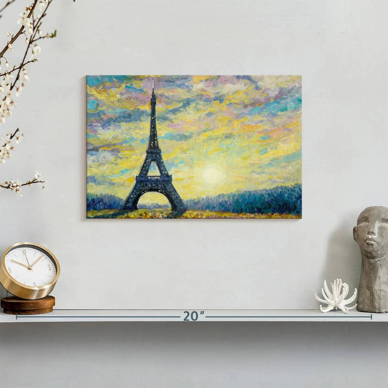 Lilie Eiffel Tower, 8" H x 12" W