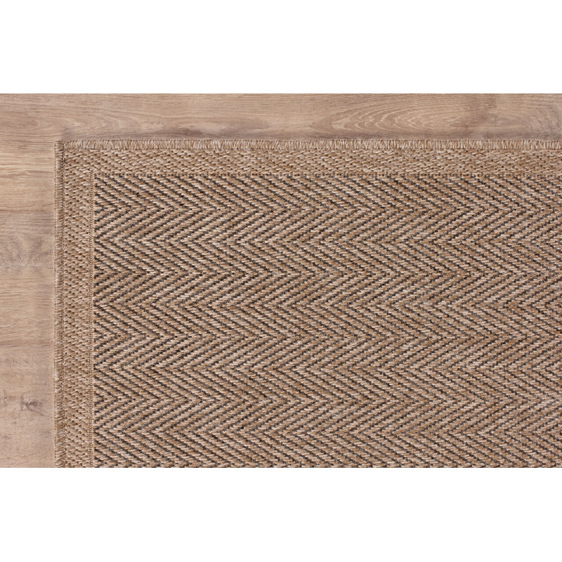 Tapis intérieur / extérieur, Naturel, Rectangle 5 pi x 7 pi