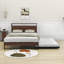 Uleena Platform Bed with Trundle and Headboard-562128391-562128390