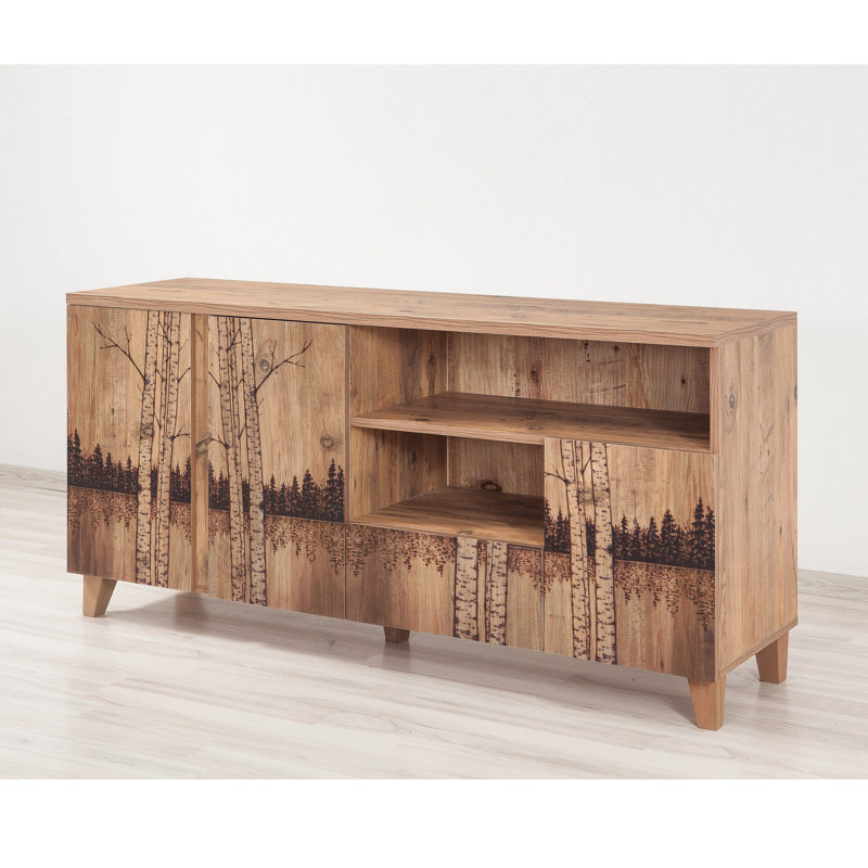 Myrick Unfinished TV Stand for TVs up to 55"