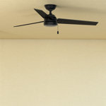 44" Cassius 3 - Blade Outdoor Standard Ceiling Fan with Pull Chain